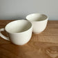 Heart White Tea Cups (No Shipping)