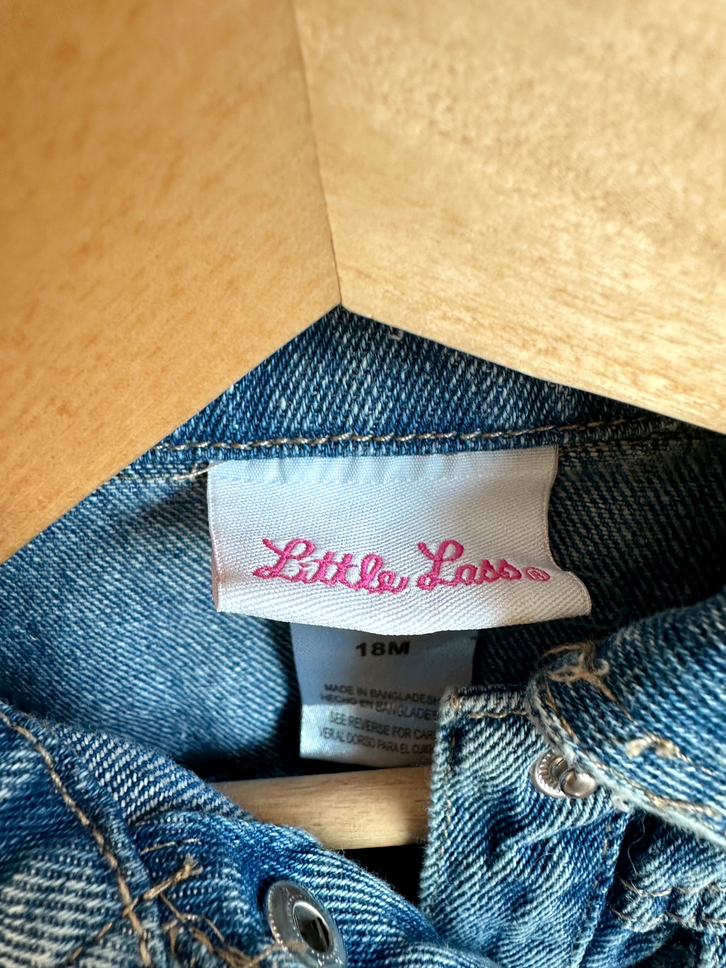 Embroidered Jean Jacket (With Tags)/ 18m