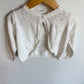 Eyelet Cotton White Cardigan (PLAY) / 24m