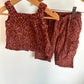 Gap Crimson Petals Tank + Pants Set / 12-18m