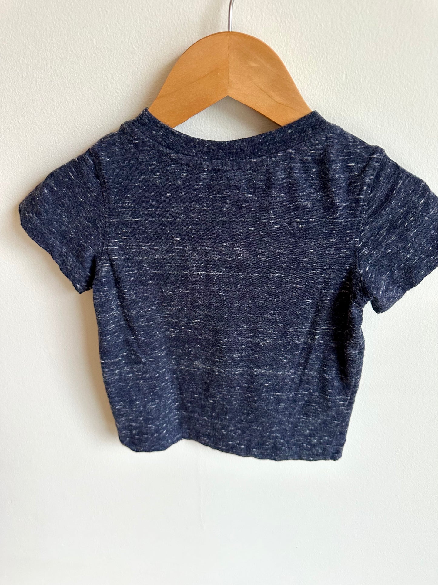 Blue Pocket Tee / 12m