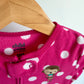 Money Pink Dotted Sleeper / 12m