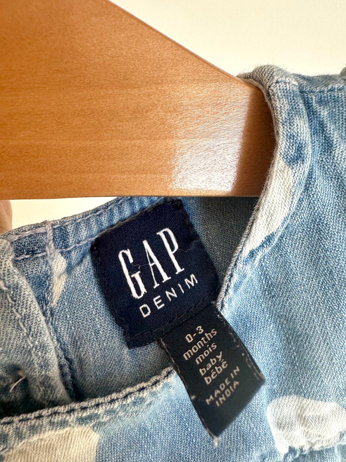 Gap Polka Dot Jumpsuit / 0-3m