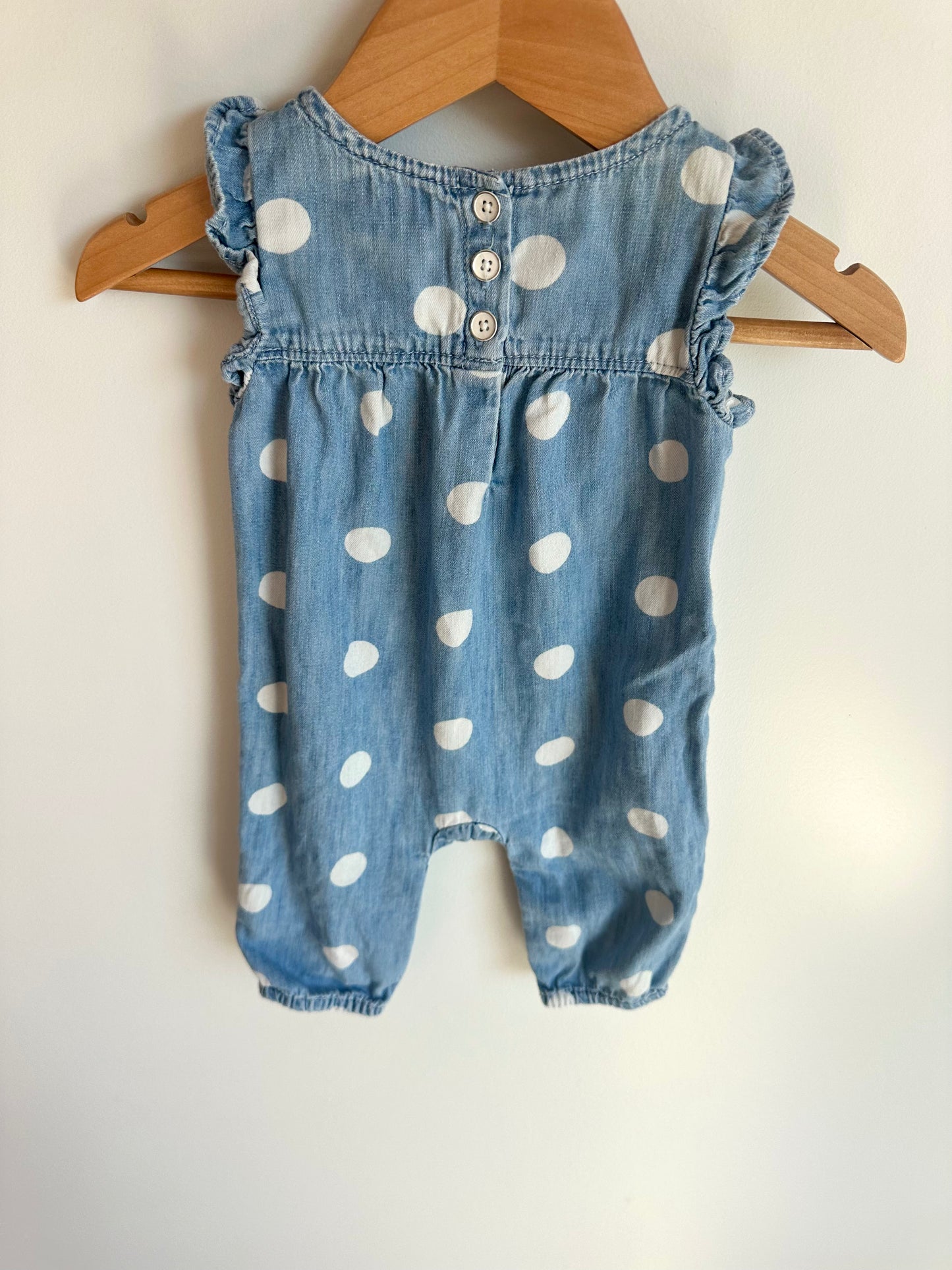 Gap Polka Dot Jumpsuit / 0-3m