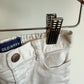 White Stretch Skinny Jeans / 12-18m
