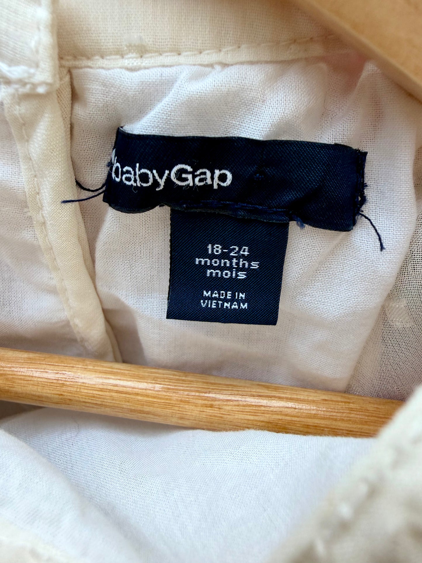 Tulle Cream Dress / 18-24m