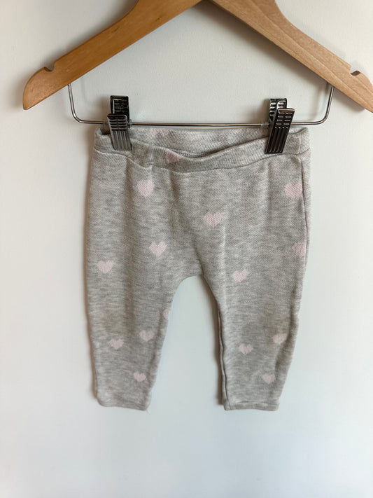 Mayoral Grey Knit Heart Pants (PLAY)/ 18m