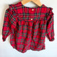 Tartan Long Sleeve Dress / 18-24m