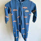 School Bus Pattern Sleeper / 12m