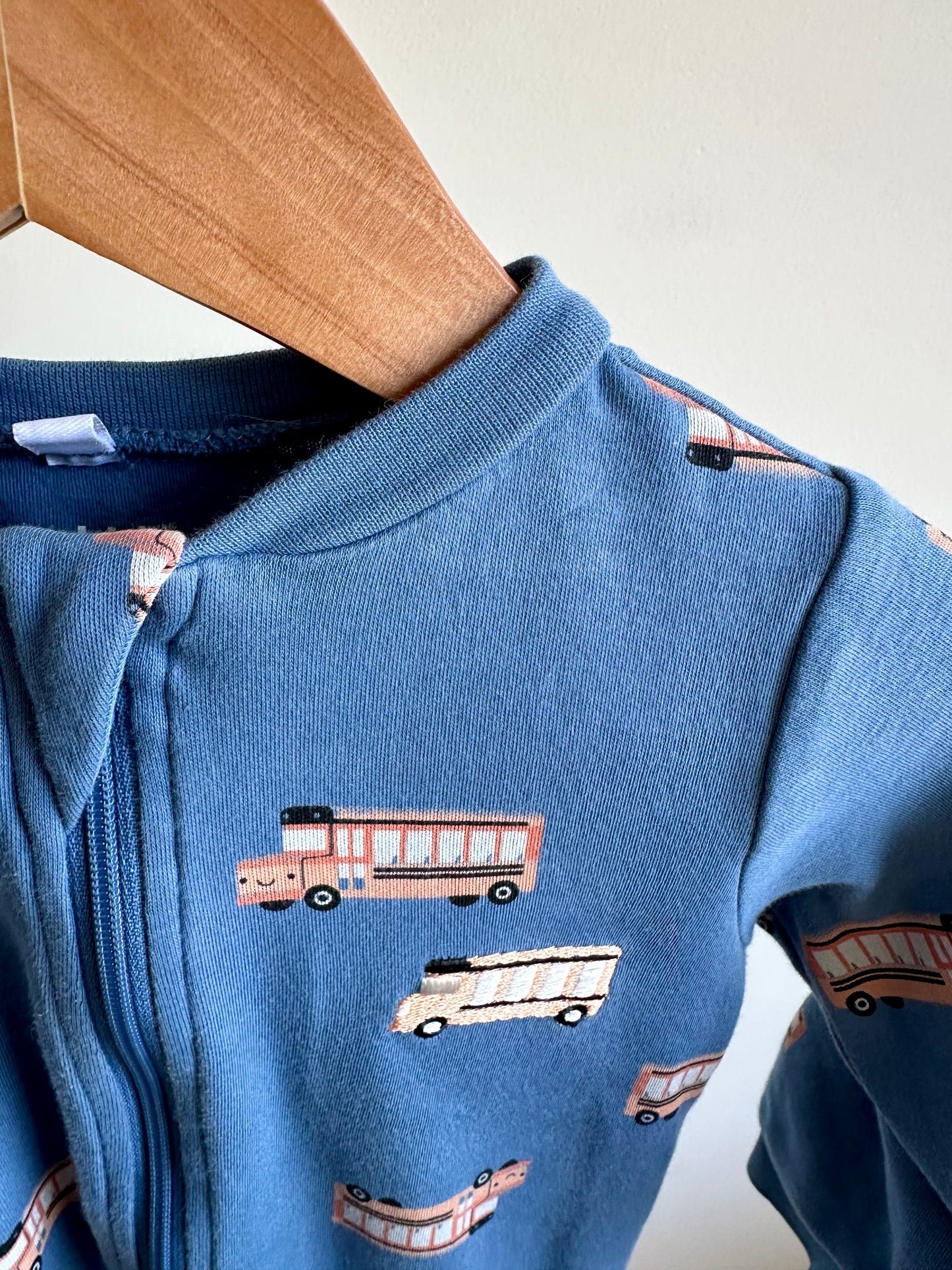School Bus Pattern Sleeper / 12m