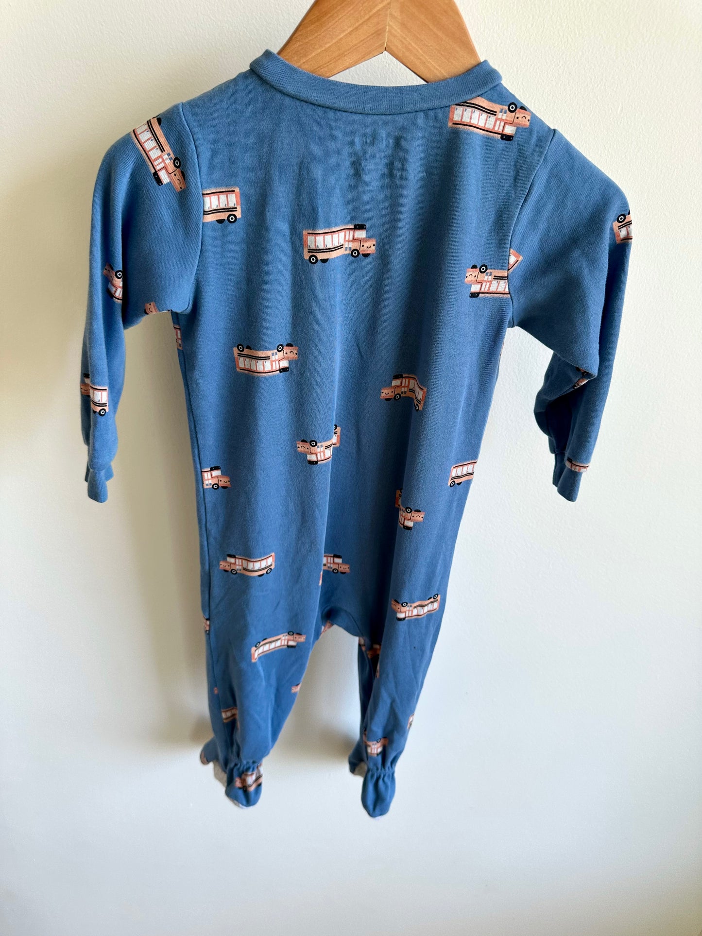 School Bus Pattern Sleeper / 12m