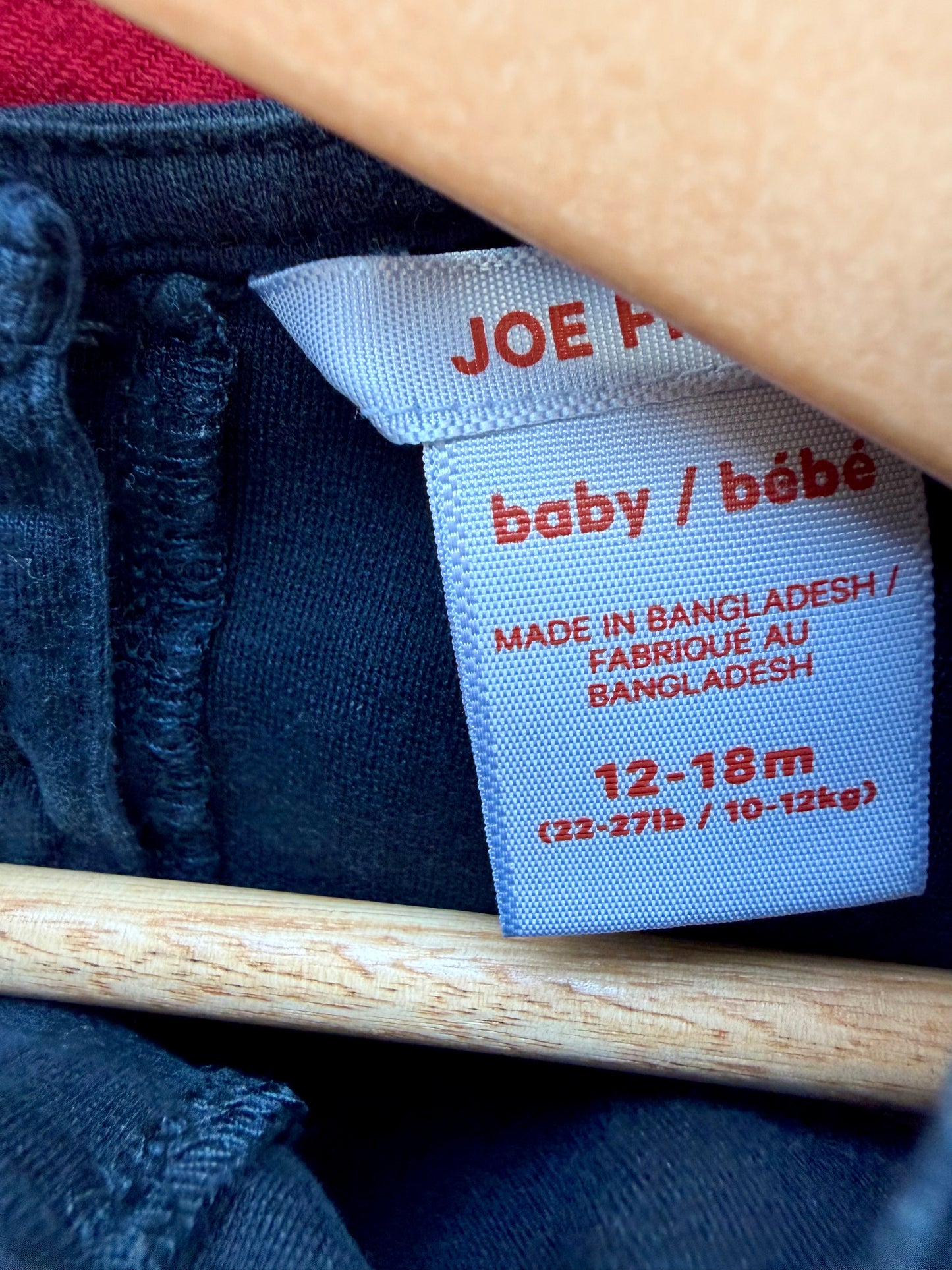 Navy Tank Pocket Dress / 12-18m