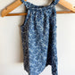 Navy White Shapes Dress / 12-18m