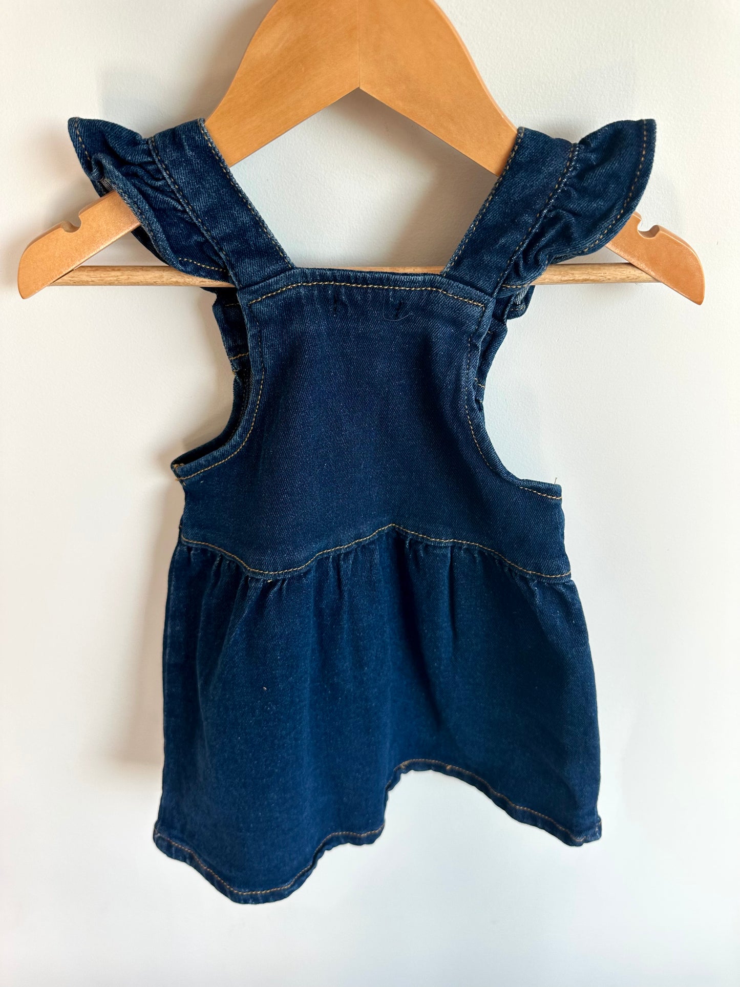 Jean Overall Dress / 12-18m