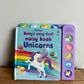 Baby's Noisy Book Unicorns / 0-2 years (No Shipping)