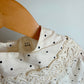 Polka Dot Long Sleeve Lace Dress / 12-18m