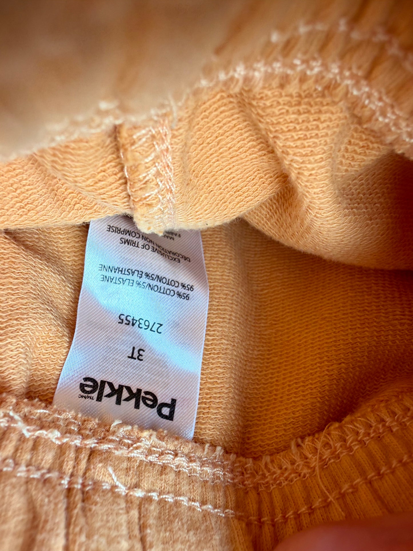 Orange Flower Shorts / 3T