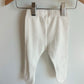 White Ribbed Tights with Hearts (With Tags) / 3-6m