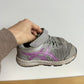 Asics Grey + Purple Runners (PLAY) / 9 Toddler