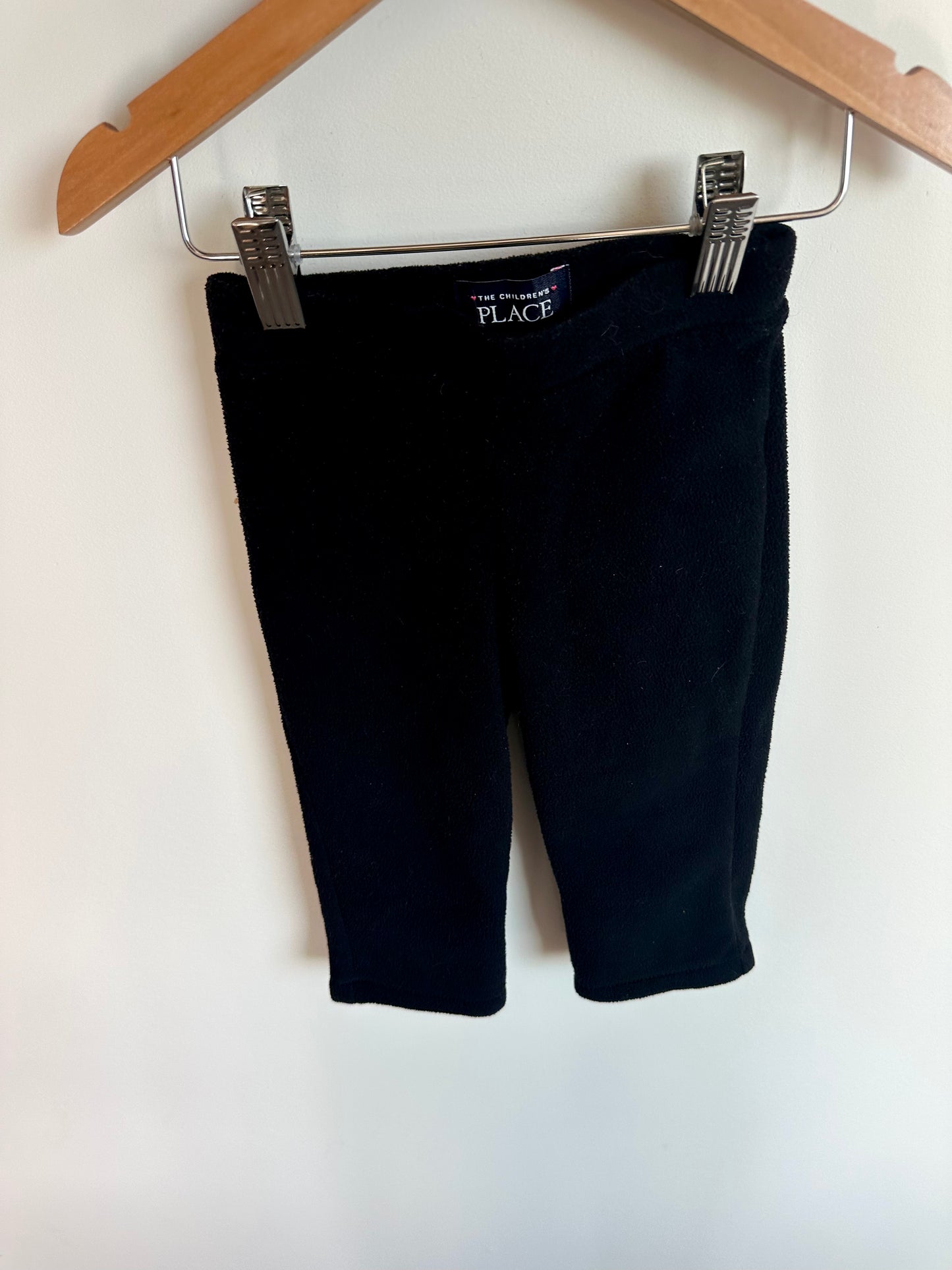 Black Fleece Pants / 18-24m