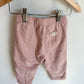 H&M Blush Cord Pants / 4-6m