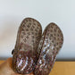 Jelly Flower Sparkly Sandals / Size 6 toddler