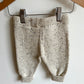 Thick Knit Speckled Pants / 6-12m