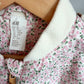 H&M Floral Zipper Coat / 2-3T