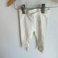 Organic Cream Leggings / 6-9m