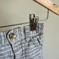 Longer Striped Shorts / 12-18m