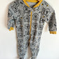 Grey Fleece Winnie The Pooh Sleeper / 18-24m