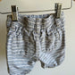 Longer Striped Shorts / 12-18m