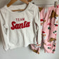 Team Santa Top + Pants PJ Top / 6 years