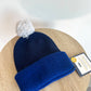 Navy Toque with Pom Pom (With Tags)/ 6-8 years