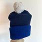 Navy Toque with Pom Pom (With Tags)/ 6-8 years