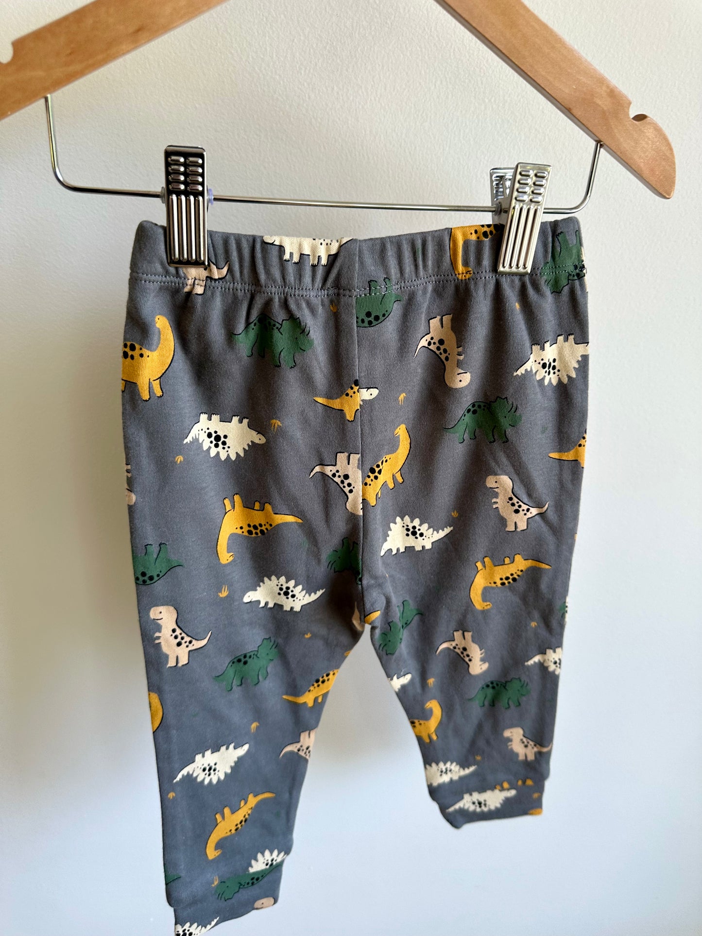 Dino Pattern Slate Pants / 12m