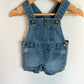 Denim Pocket Overalls / 6-12m