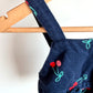 Cherry Navy Overalls / 3m