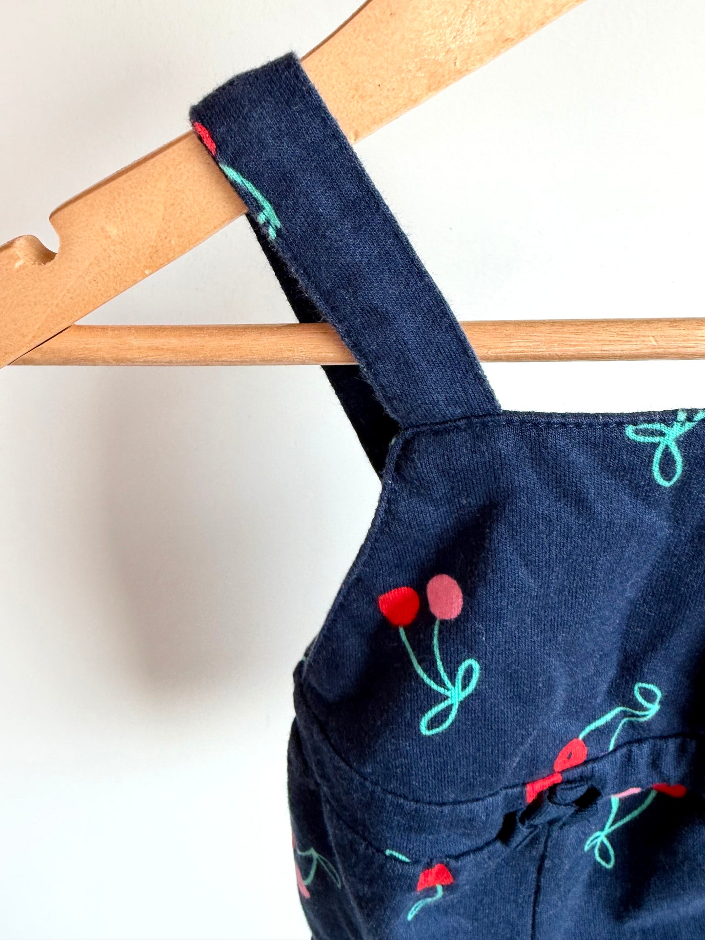 Cherry Navy Overalls / 3m