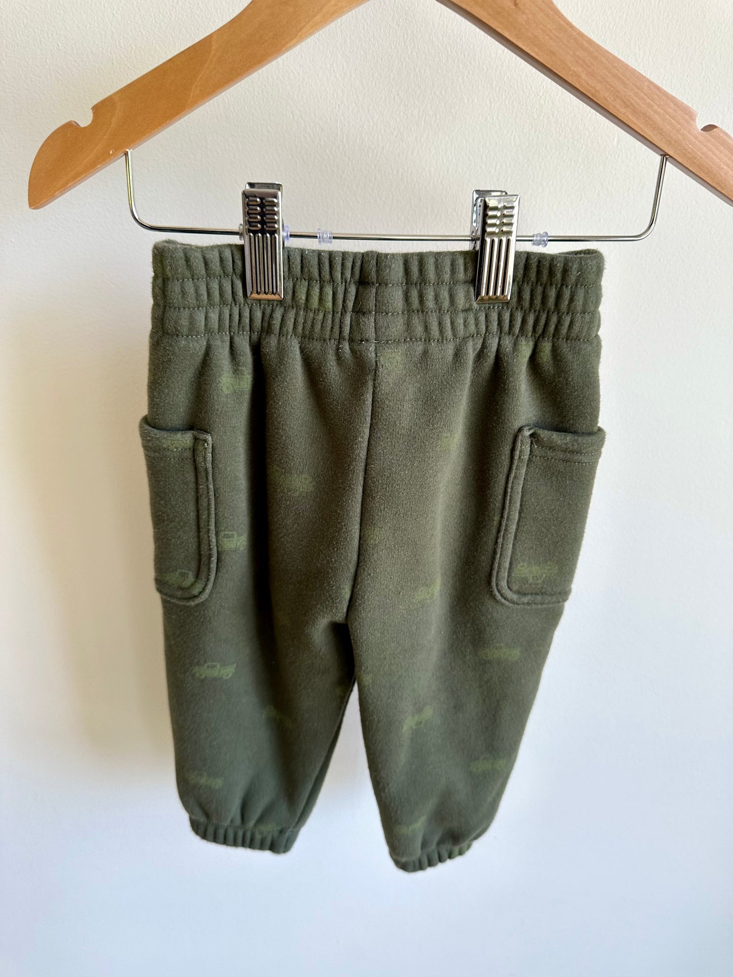 Green Side Pocket Truck Joggers / 12-18m