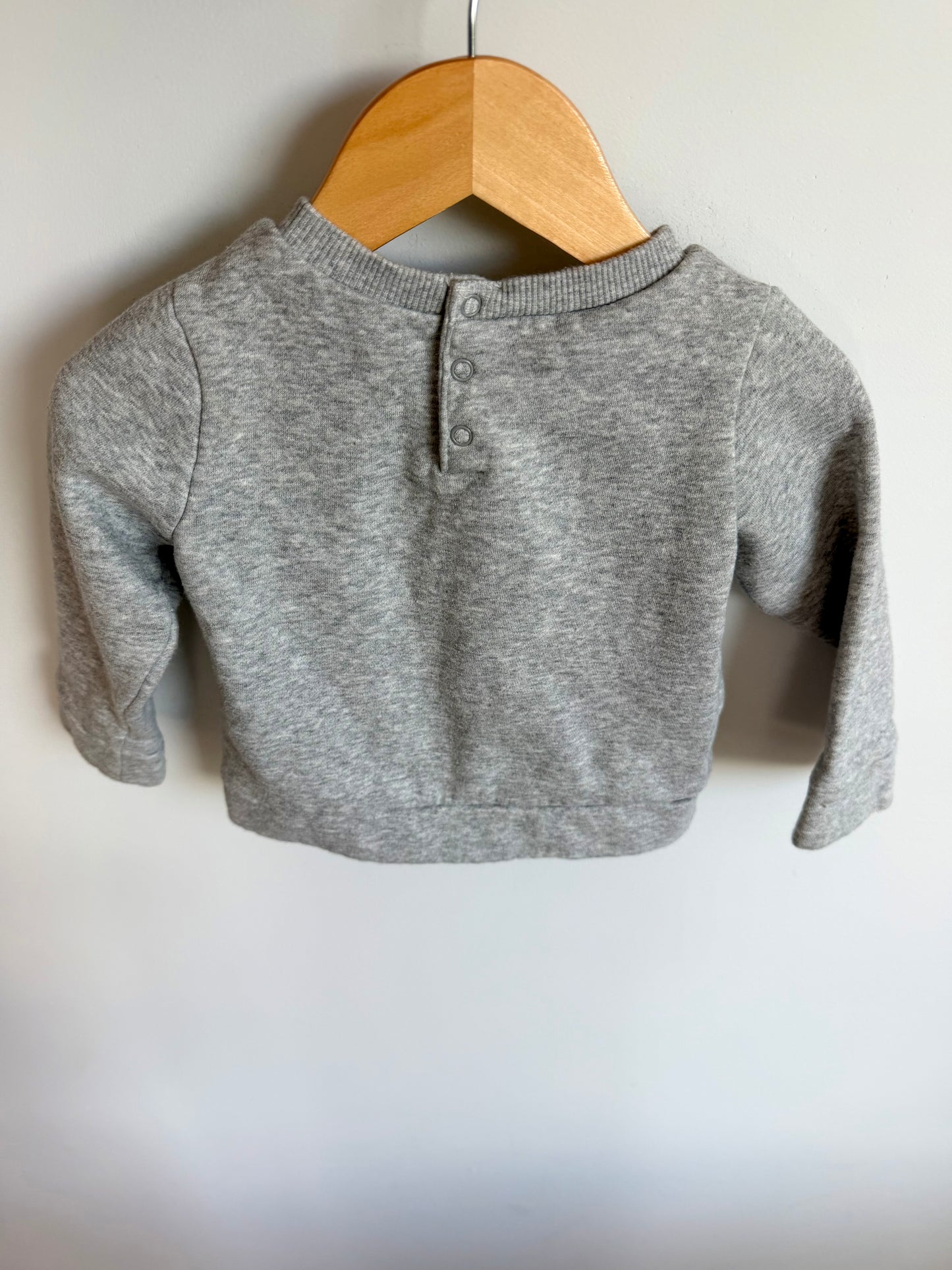 Puma Grey Crewneck / 12-18m