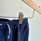 Navy Drop Crotch Pants / 12-18m