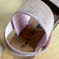 Sparkly Pink Strap Sandals / Size 7 Toddler