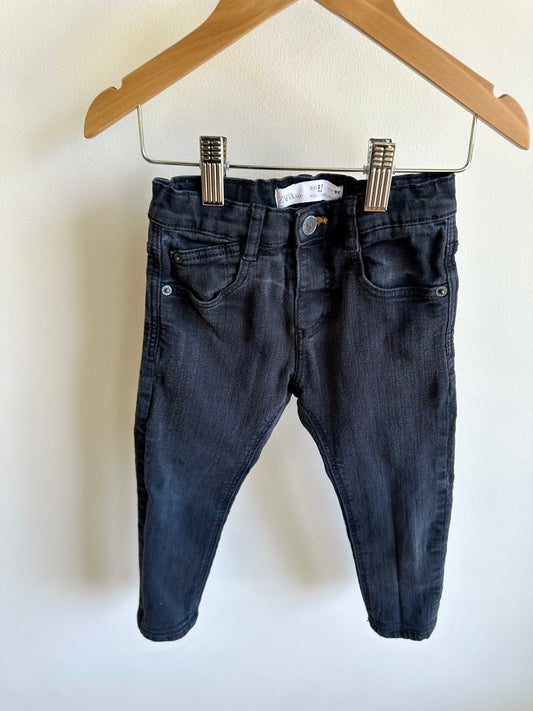 Zara Dark Black Jeans / 2-3T