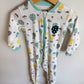 Teal Air Balloon Sleeper / 18m