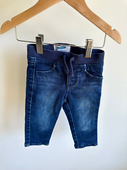 Blue Jeans with Elastic Band / 12-18m