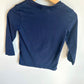 Hanna Andersson Navy Pima Cotton Long Sleeve / 3T