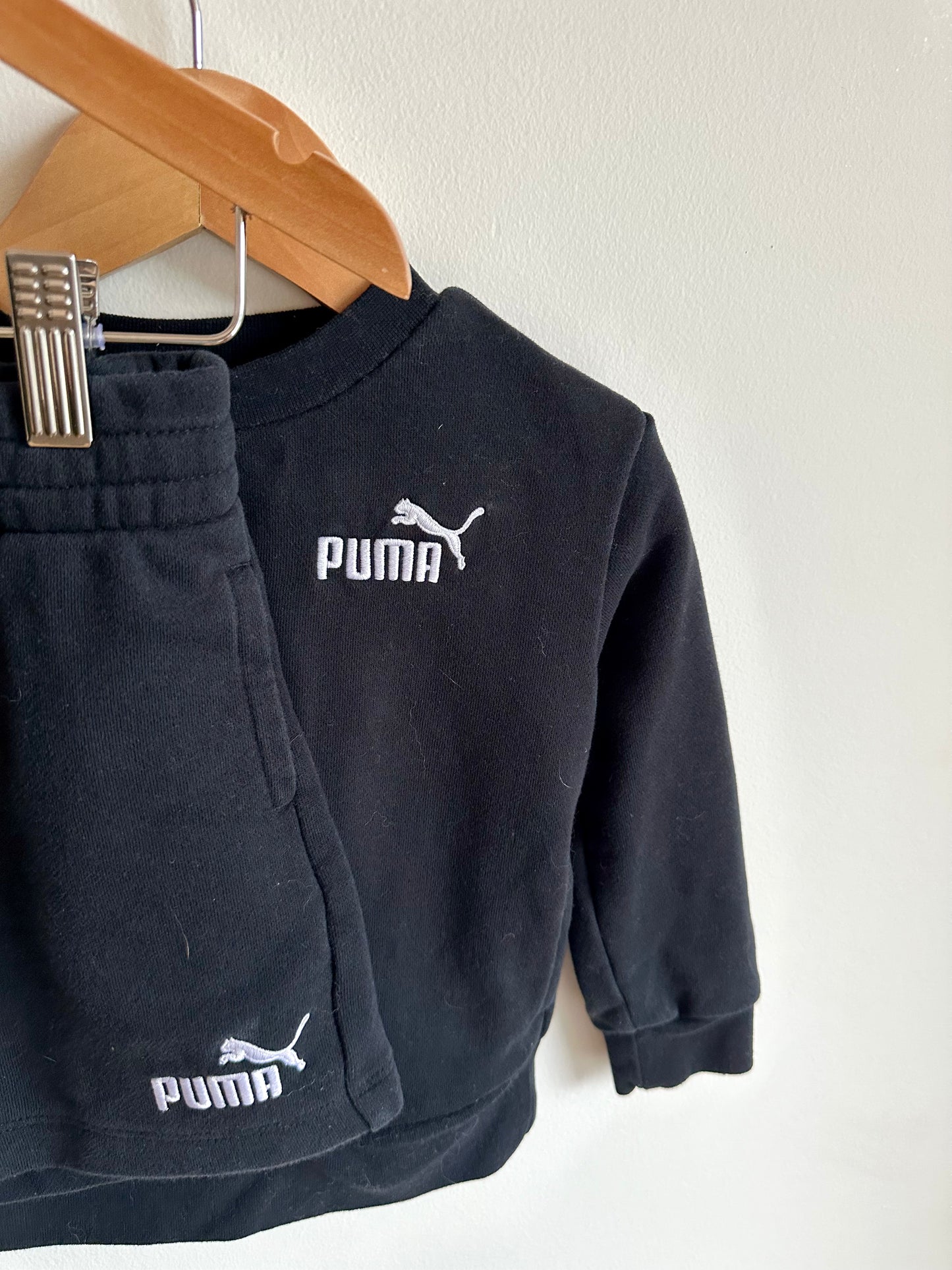 Puma Crewneck + Shorts Set / 2T