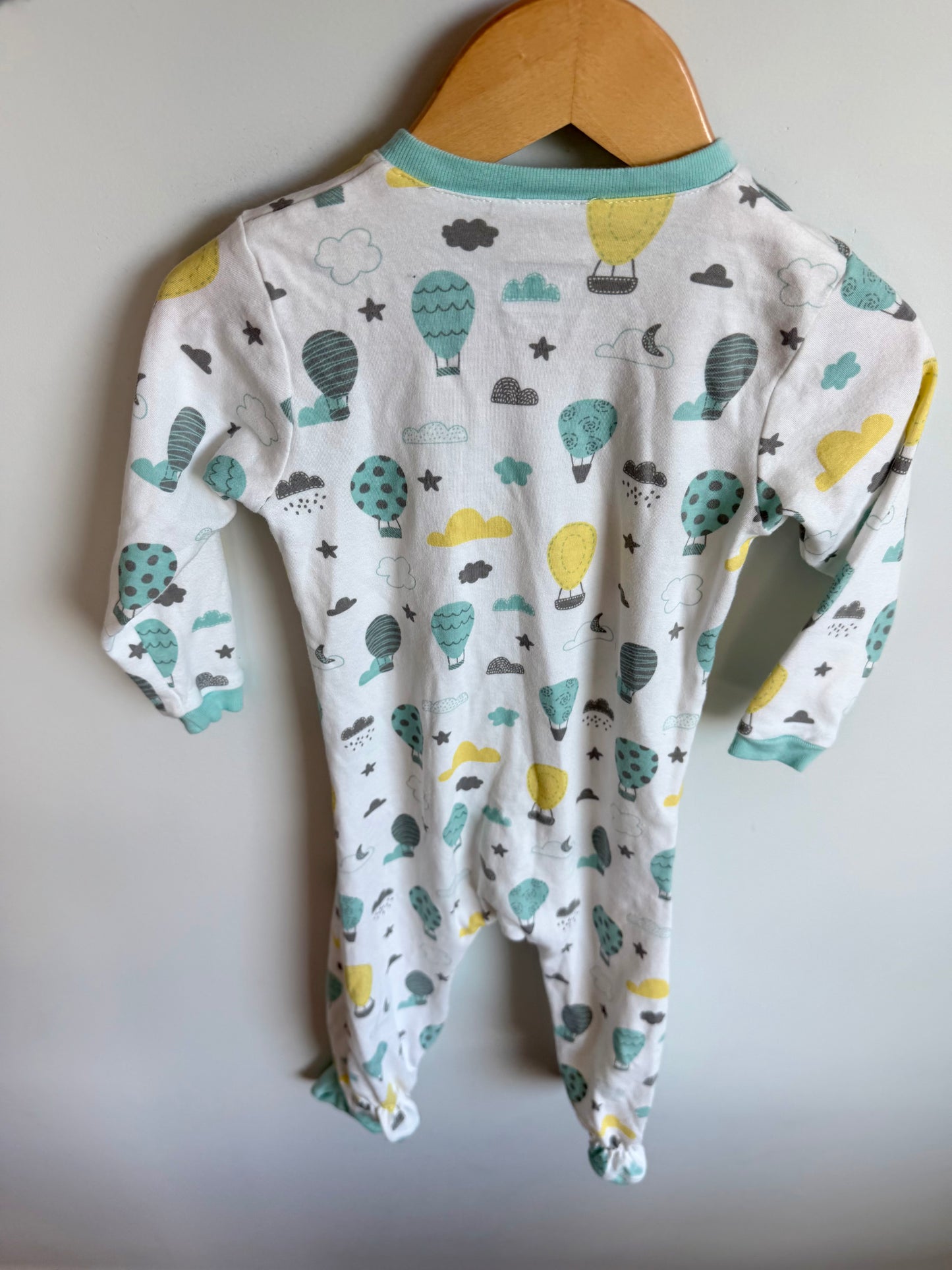 Teal Air Balloon Sleeper / 18m