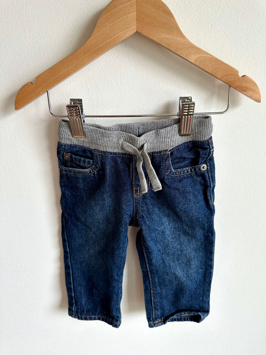 Jeans With Elastic Waist / 6-9m